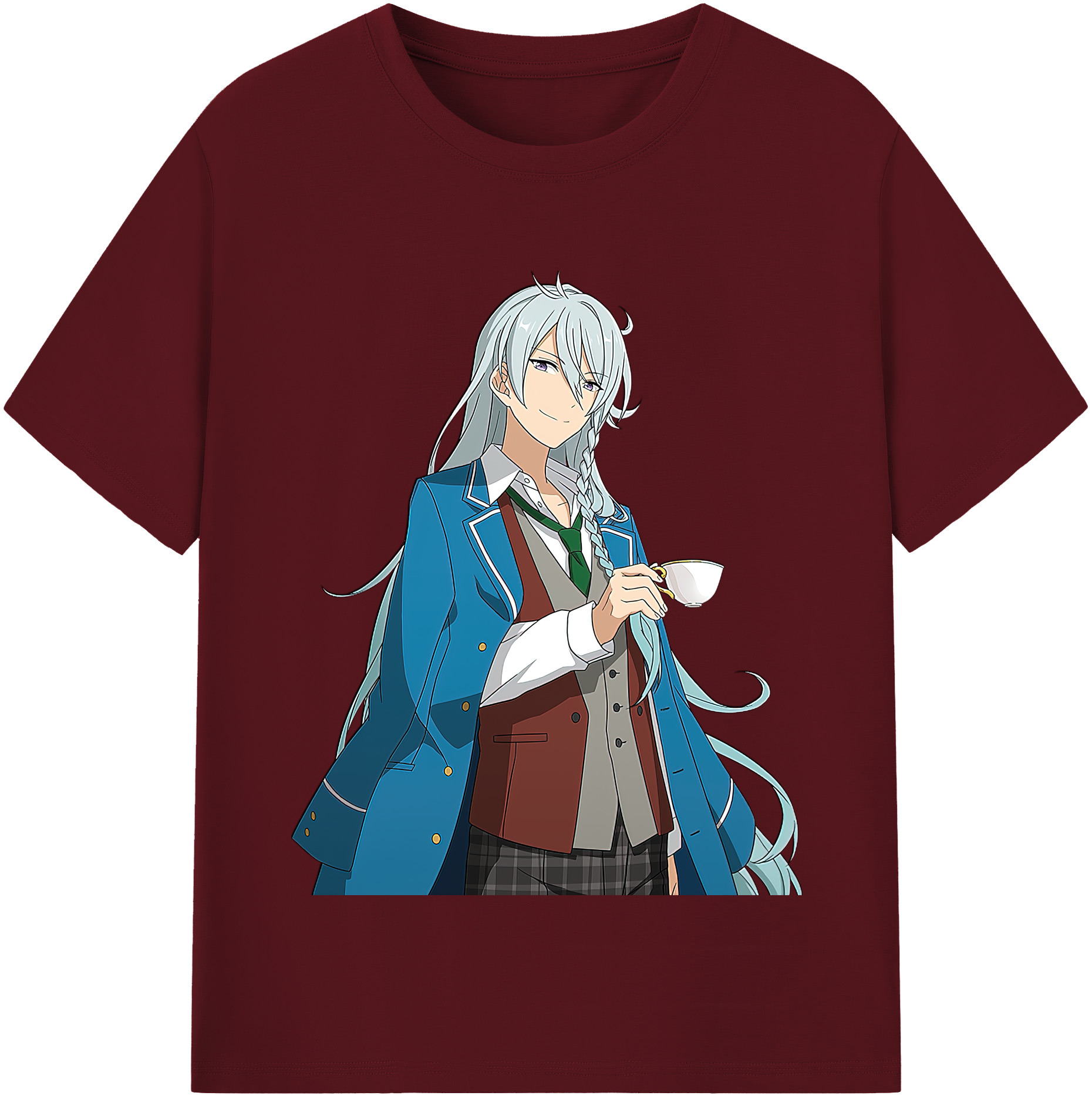 （画像用） あんさんぶるスターズ! Ensemble Stars 綿100％半袖Tシャツ（フロントプリント）